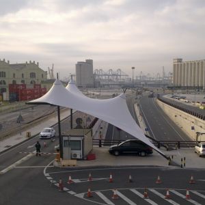 general image of the tensioned structure